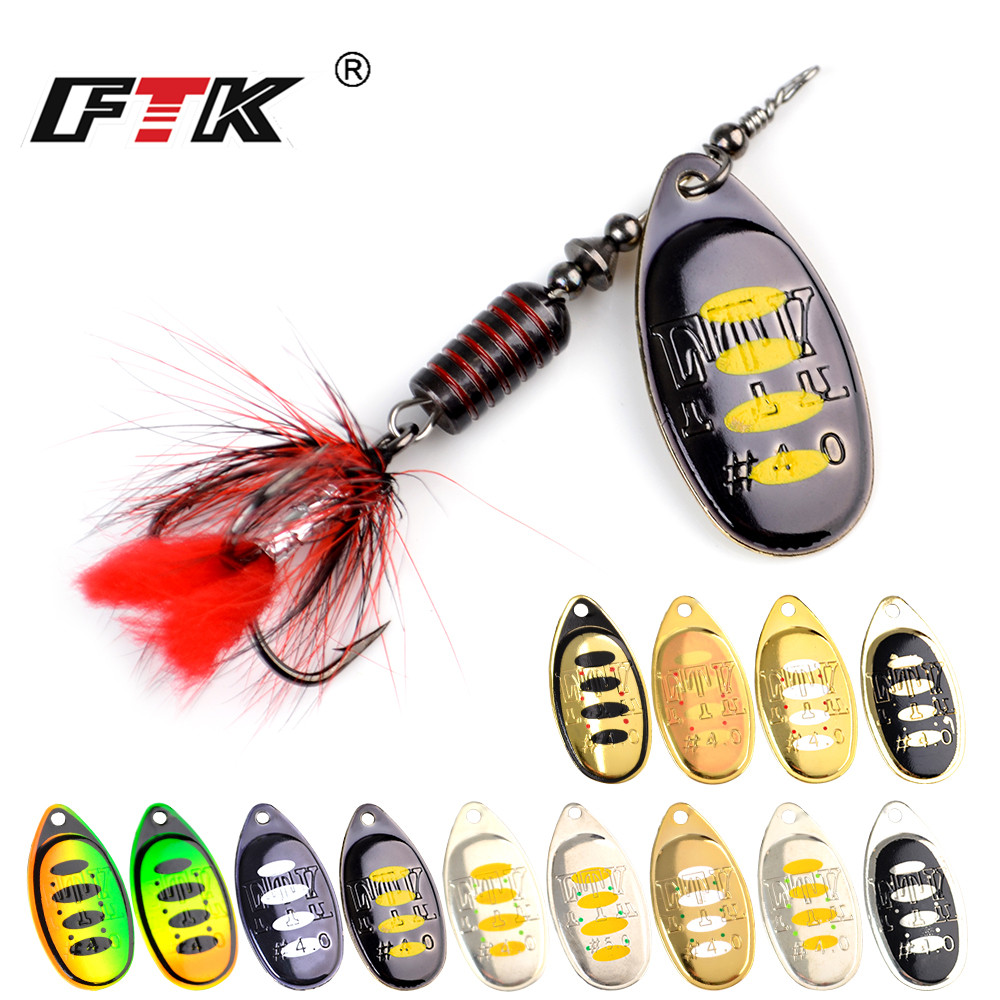 Fishing Hook Treble - 1 Chiếc Spinner Mồi Thìa Mồi