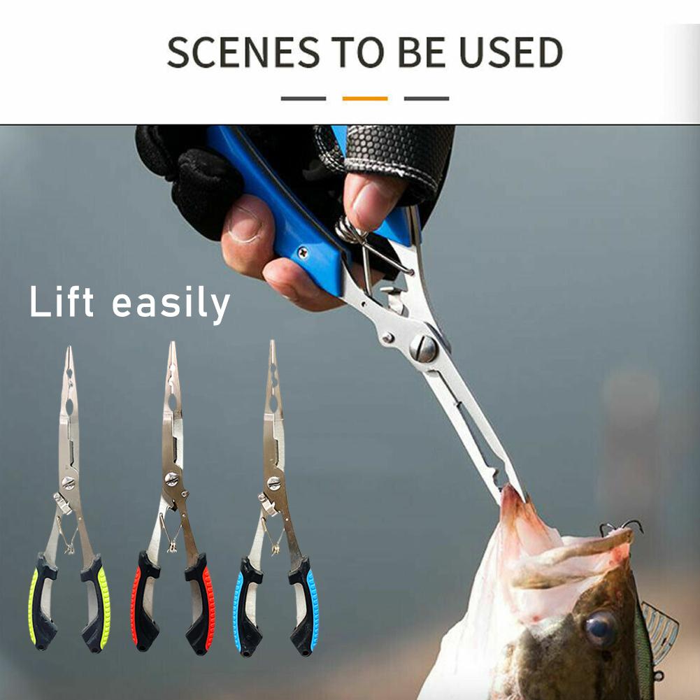 Fishing Pliers Long Nose Stain - đánh giá và giá Fishing Hook Remover