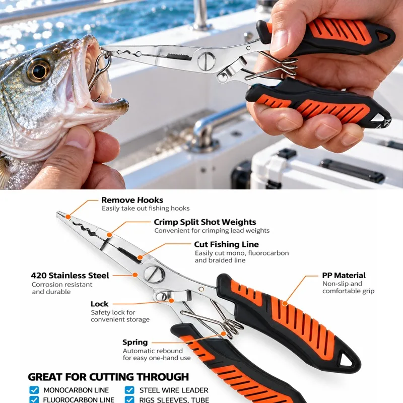 Professional Multifunctional F - đánh giá và giá Fishing Hook Remover